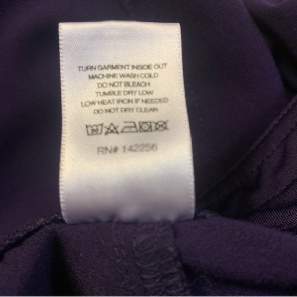 FIGS Livingston Basic Scrub Pant Technical Collection Purple Plum Size Small - Picture 12 of 14